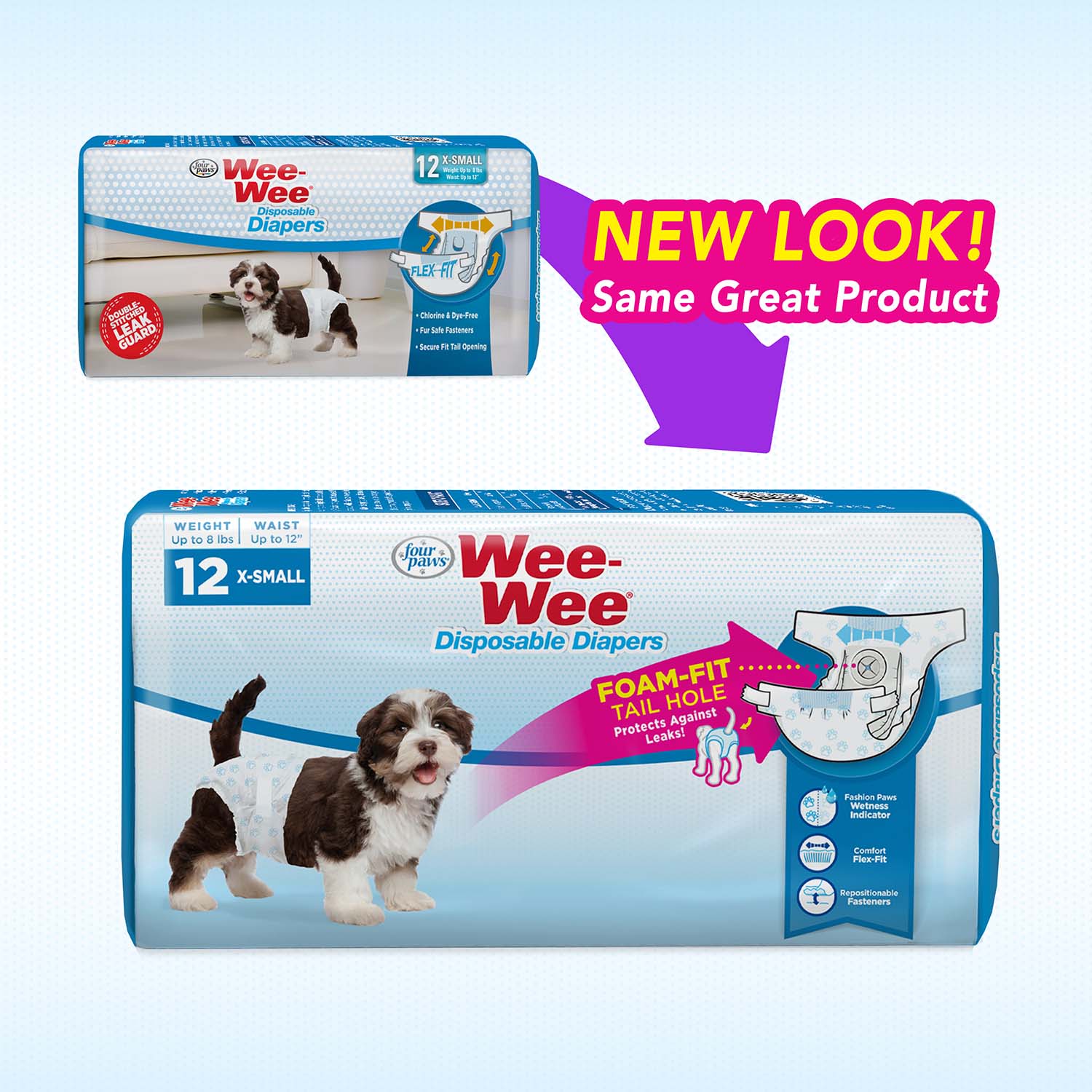 Wee-Wee Disposable Dog Diapers - Image 7