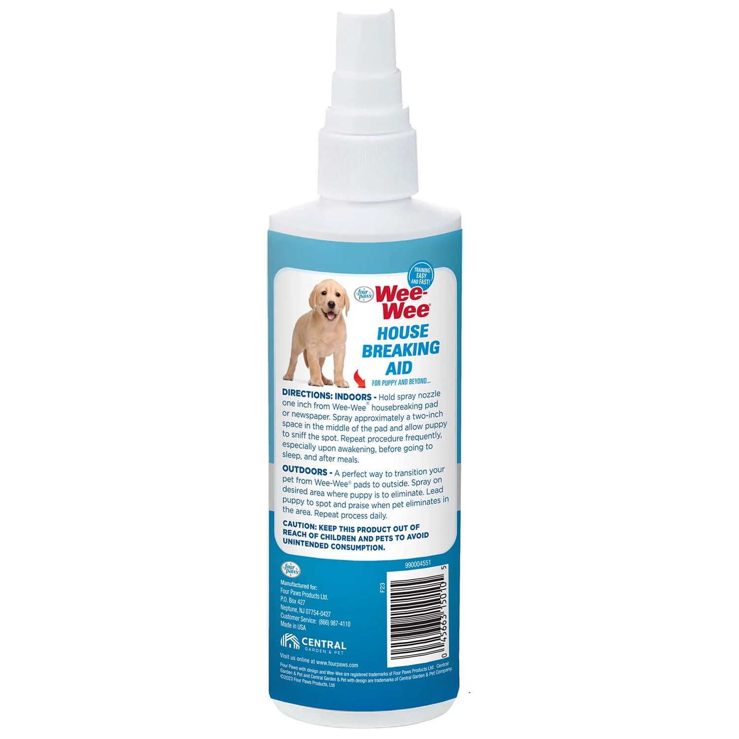 Wee-Wee Housebreaking Aid, Puppy & Dog Potty Training Spray, 8 oz - Image 2