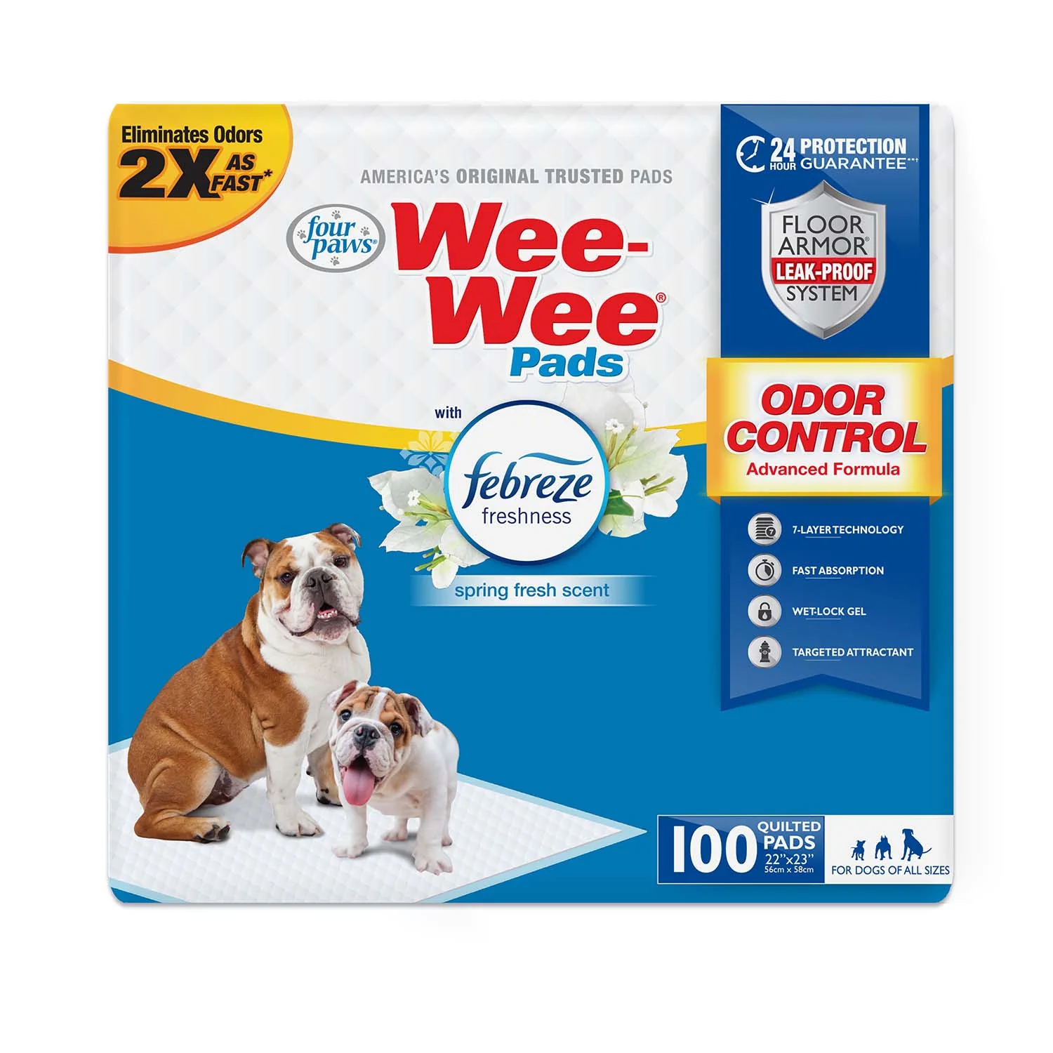 Wee-Wee Odor Control Dog Training Pads with Febreze Freshness - Image 15