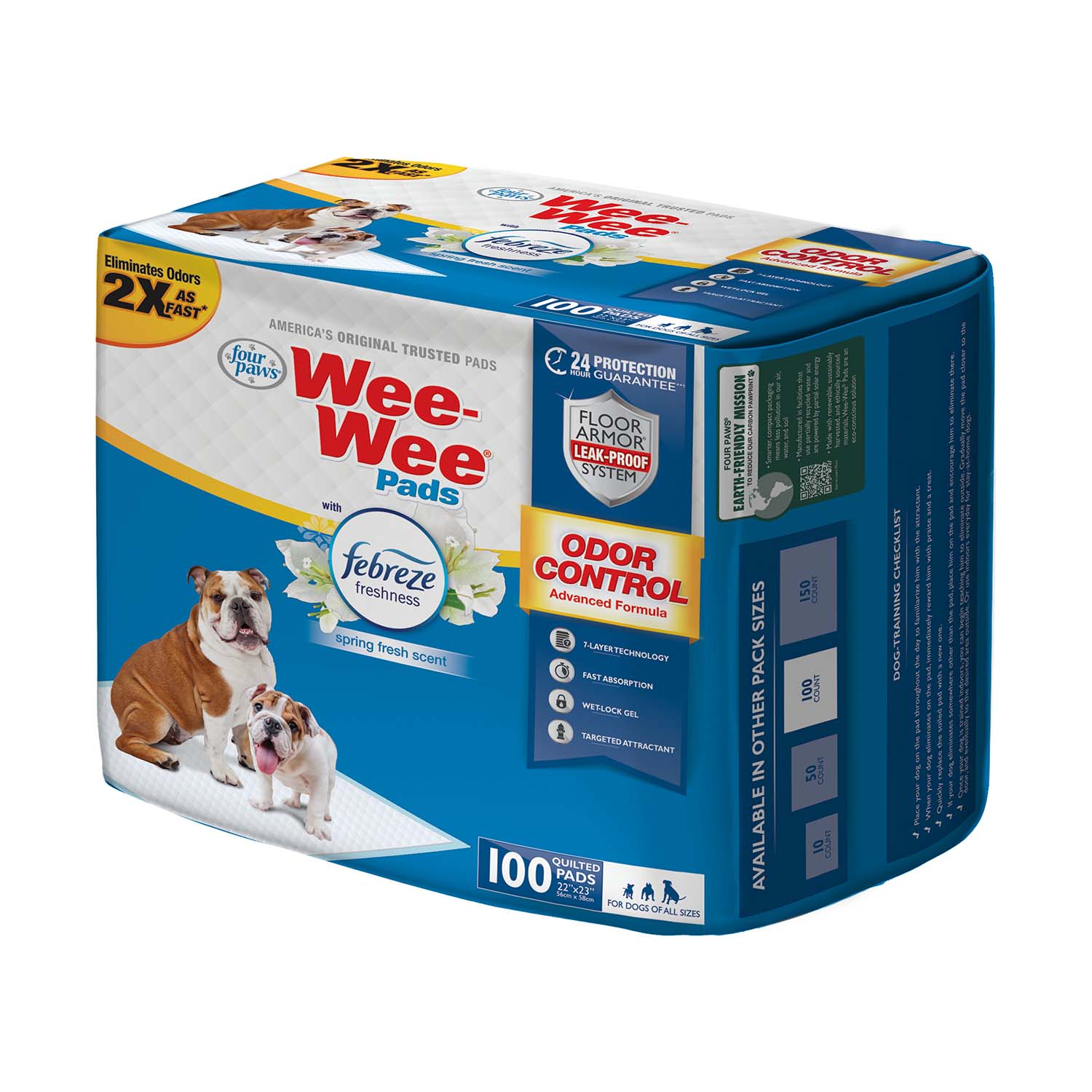 Wee-Wee Odor Control Dog Training Pads with Febreze Freshness - Image 16