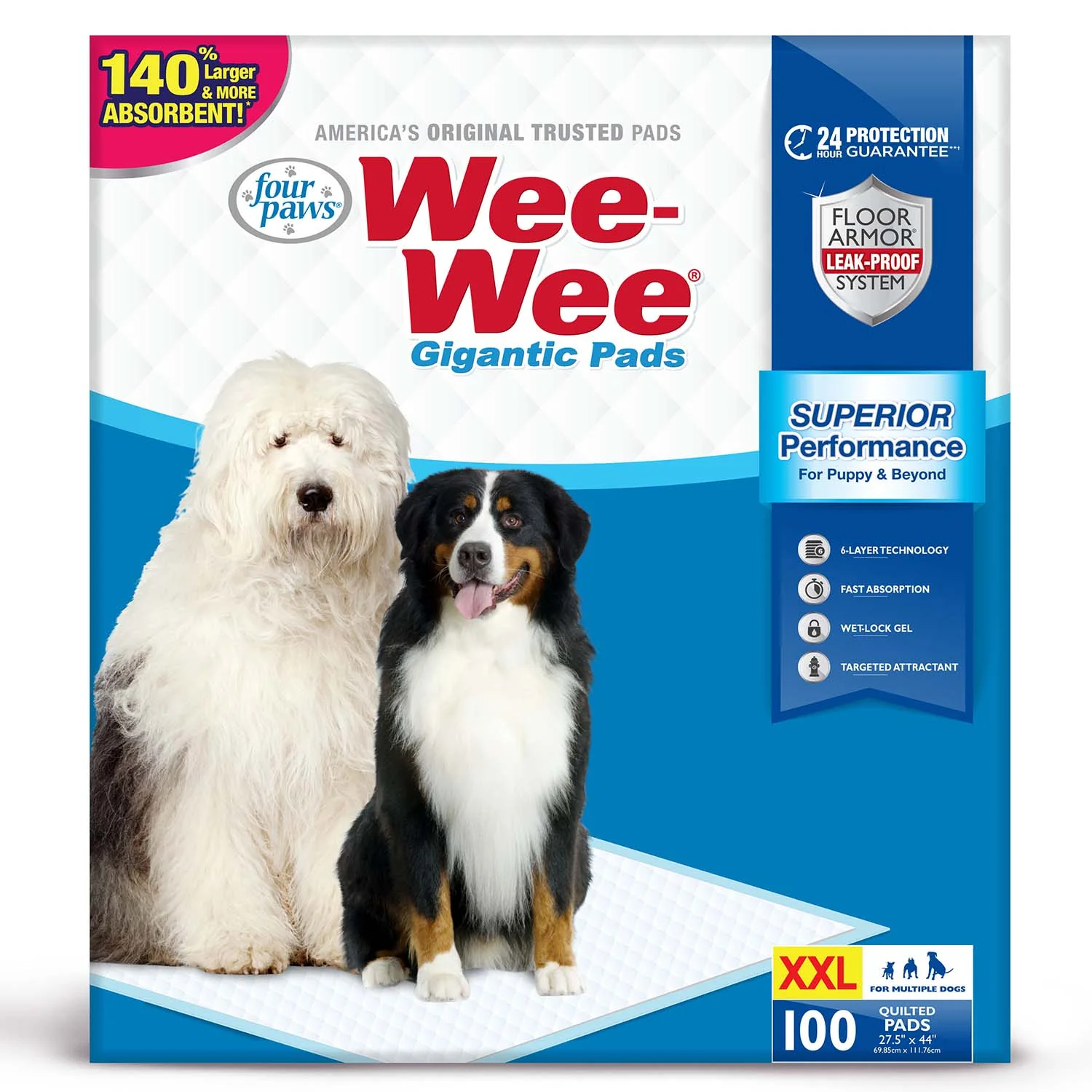 Wee-Wee Superior Performance Gigantic Dog Pee Pads - Image 15