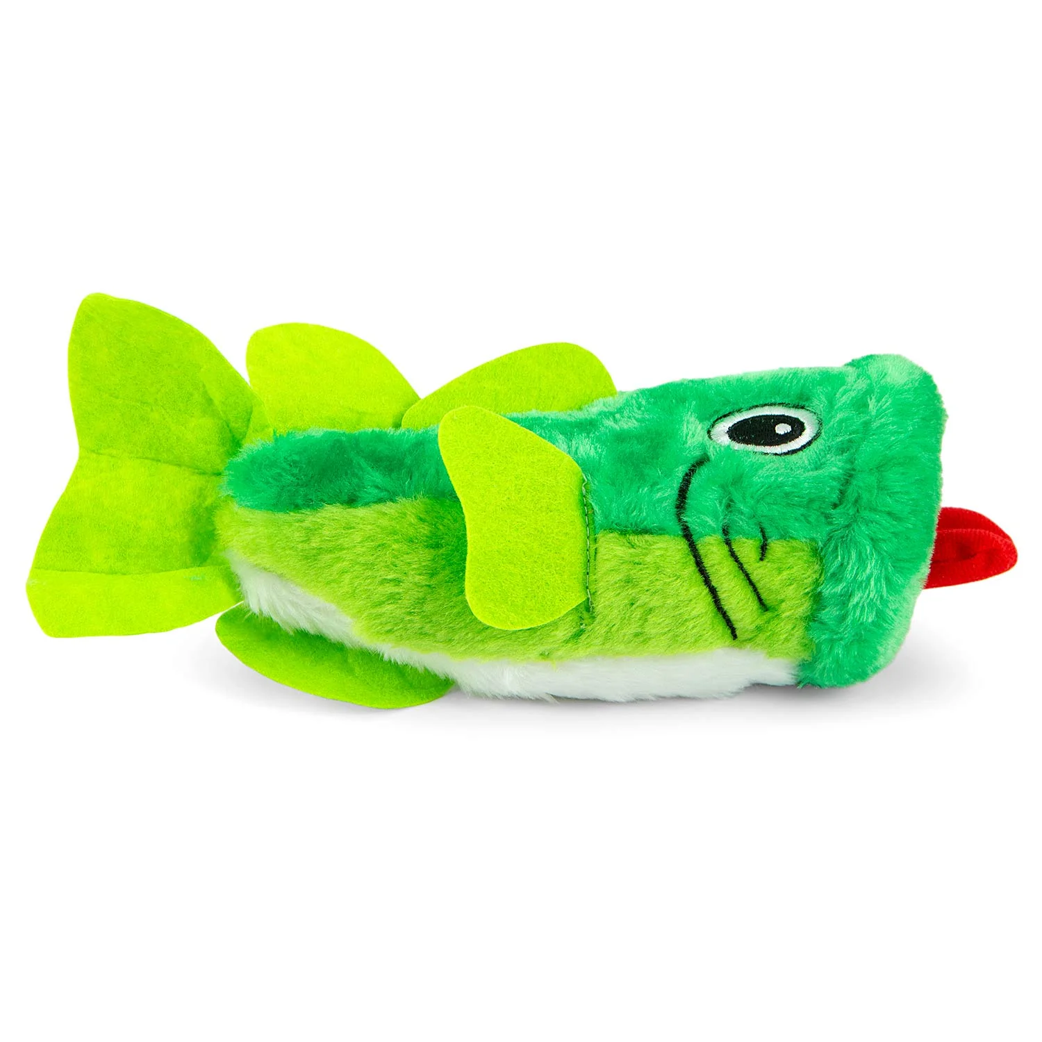 Jeffers Big Mouth Bass Plush Squeaker Dog Toy - Image 6