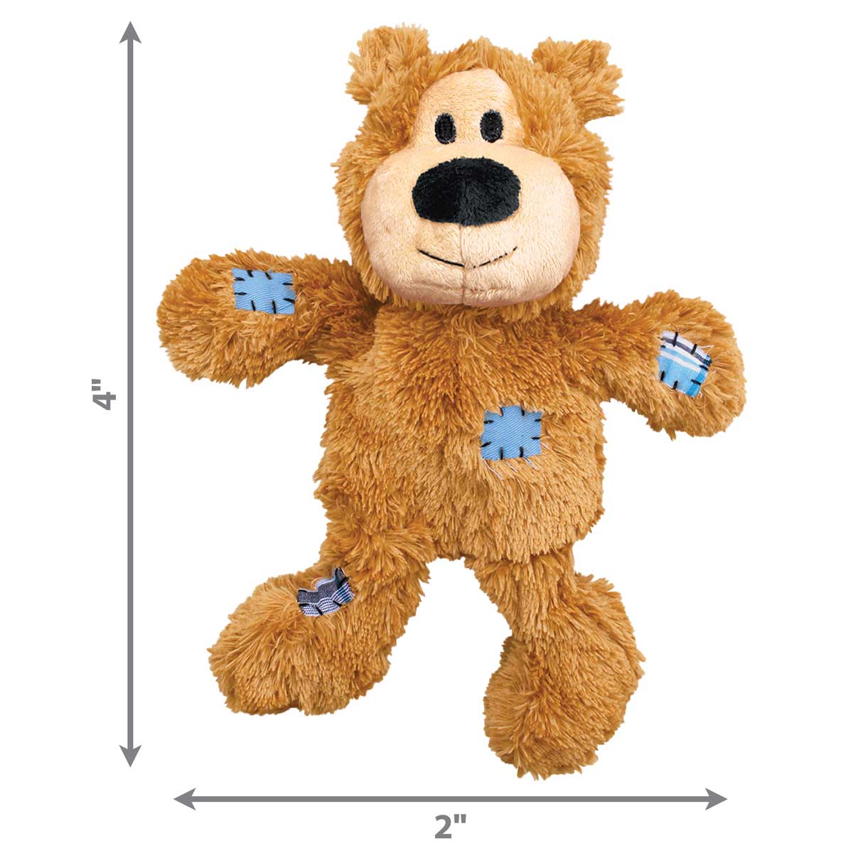 KONG Wild Knots Bear – Soft Plush with Knotted Rope Skeleton, Assorted - Image 23