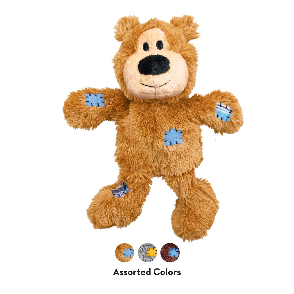 KONG Wild Knots Bear – Soft Plush with Knotted Rope Skeleton, Assorted - Image 24