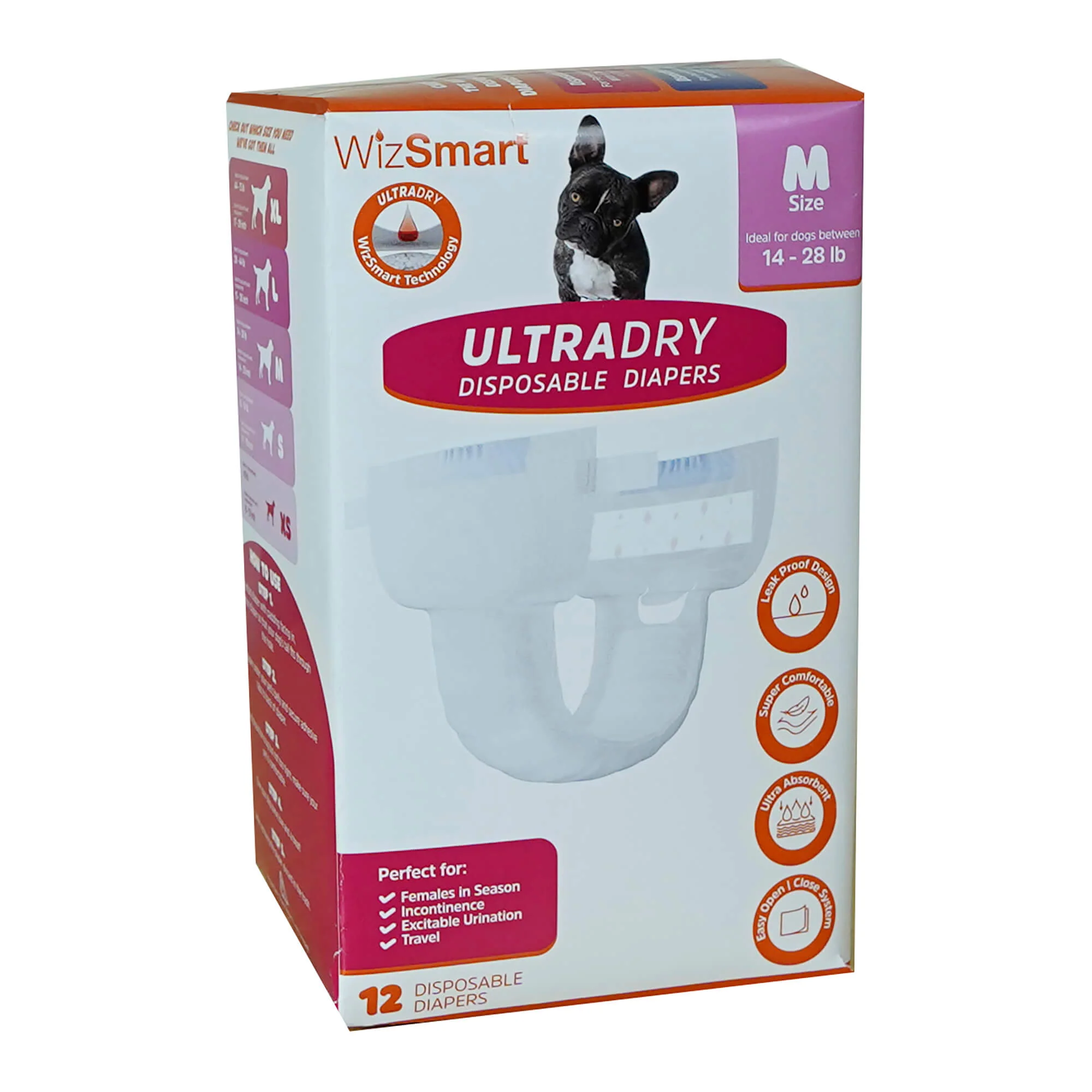 WizSmart UltraDry Disposable Diapers - Image 3