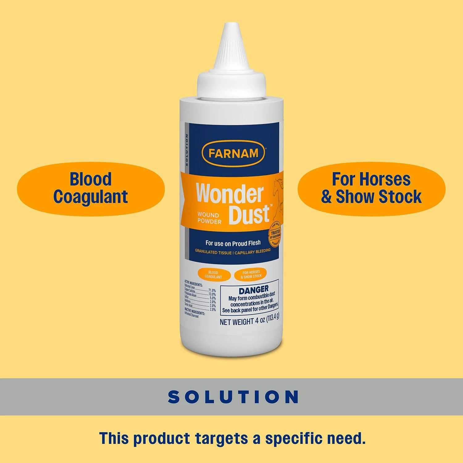 Wonder Dust Wound Powder & Blood Coagulant - Image 5