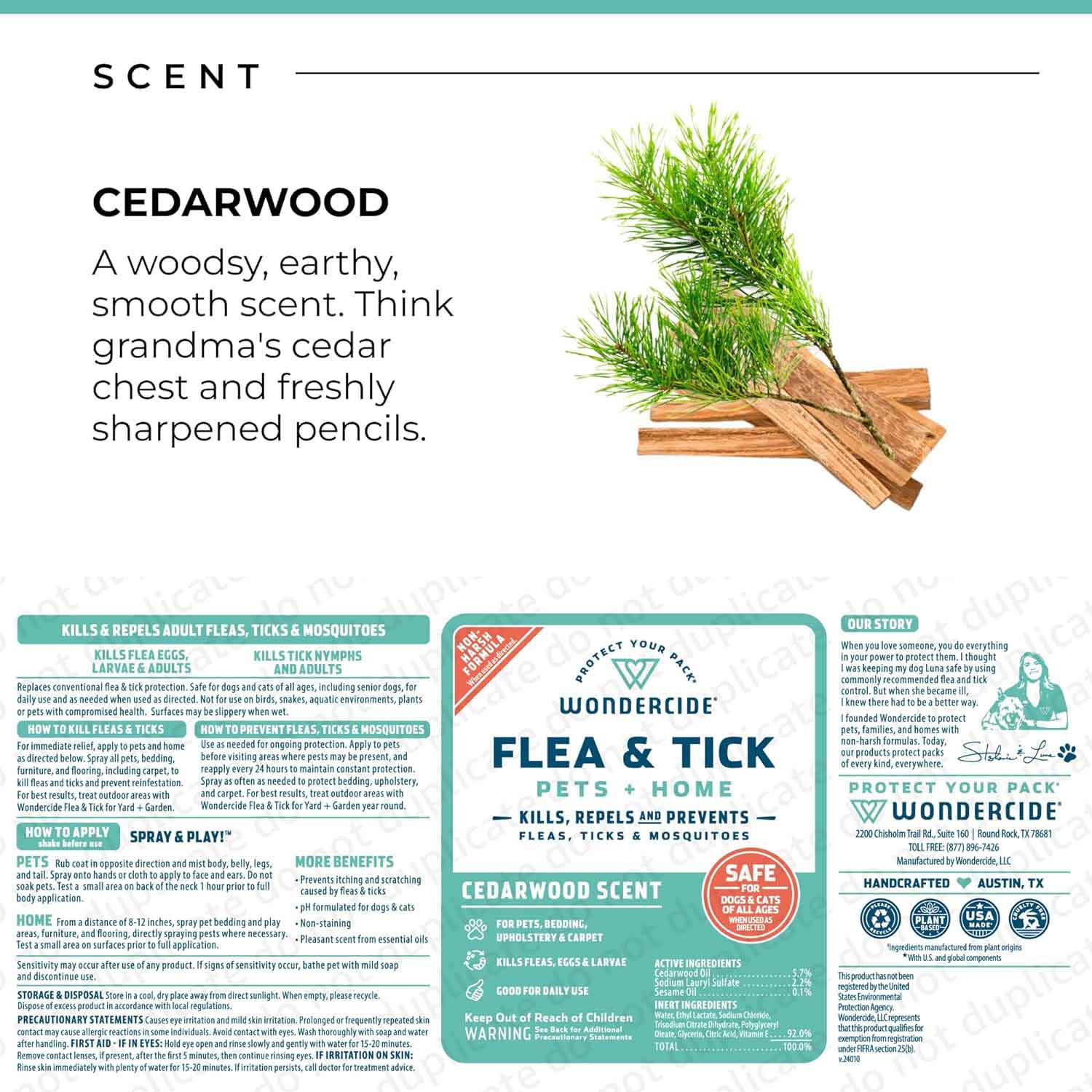 Wondercide Flea, Tick & Mosquito Control Spray for Pets + Home - Image 14
