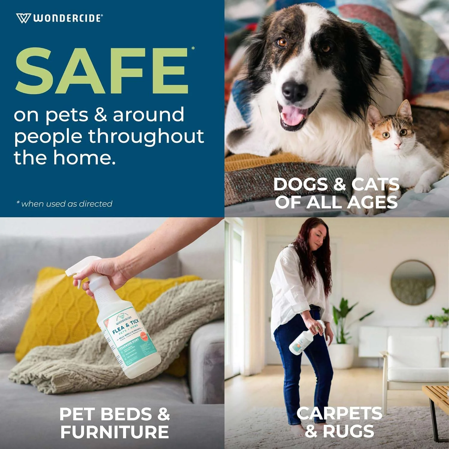 Wondercide Flea, Tick & Mosquito Control Spray for Pets + Home - Image 4