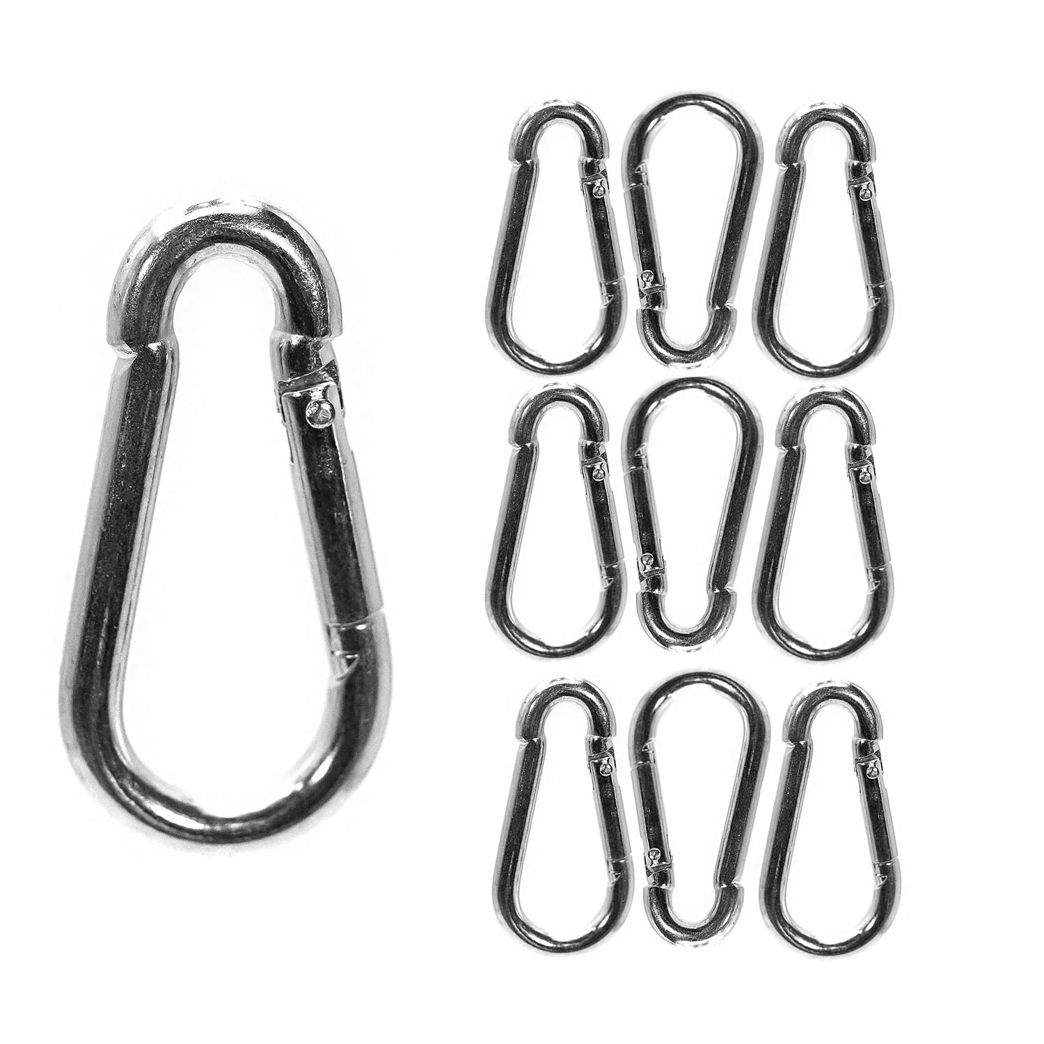 Jeffers Zinc-Plated Steel Bucket Hook Spring Snap - Image 5