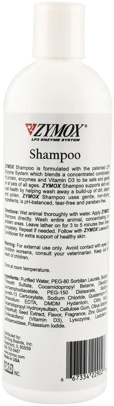 ZYMOX Enzymatic Shampoo with Vitamin D3, 12 oz - Image 4